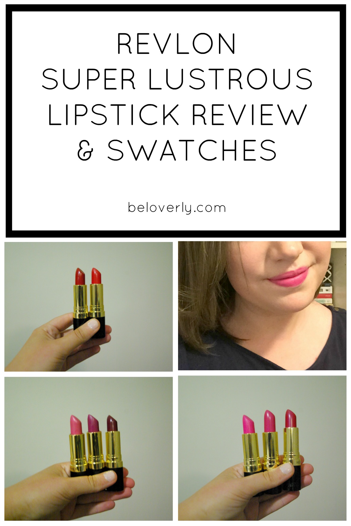 Revlon Super Lustrous Lipstick, You Choose